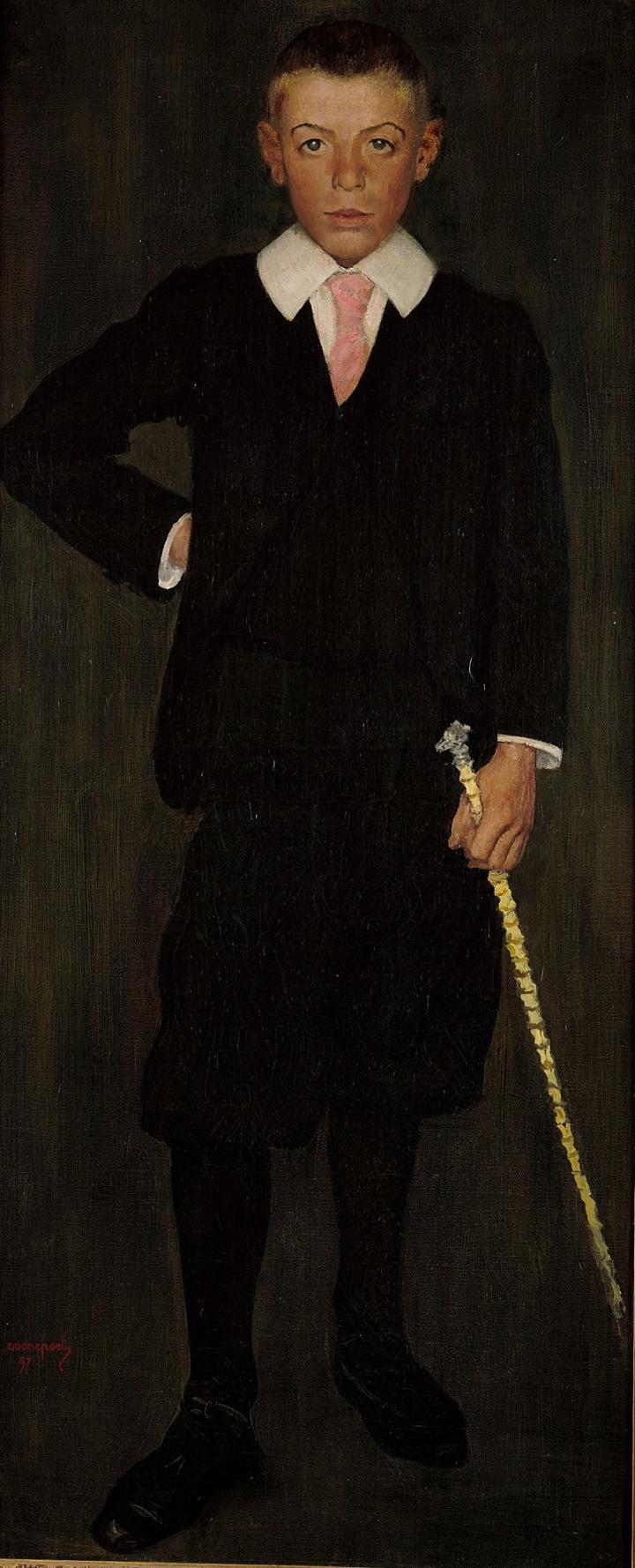 Portret van Albert Devis