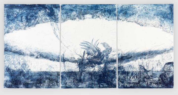 Champignon horizontal (Horizontale paddenstoel)