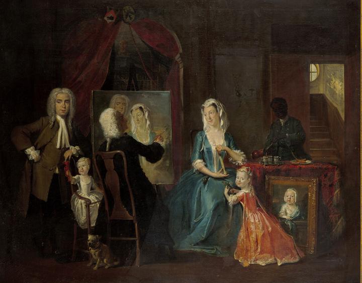 Het atelier van de kunstenaar